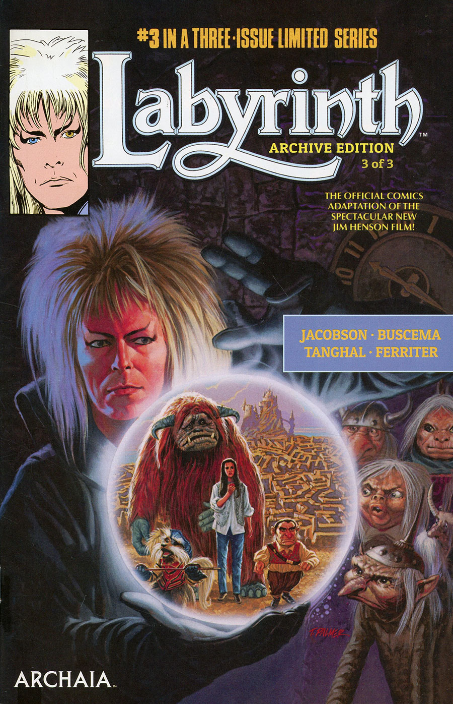 Jim Hensons Labyrinth Archive Edition #3 Cover A Regular Tom Palmer Cover