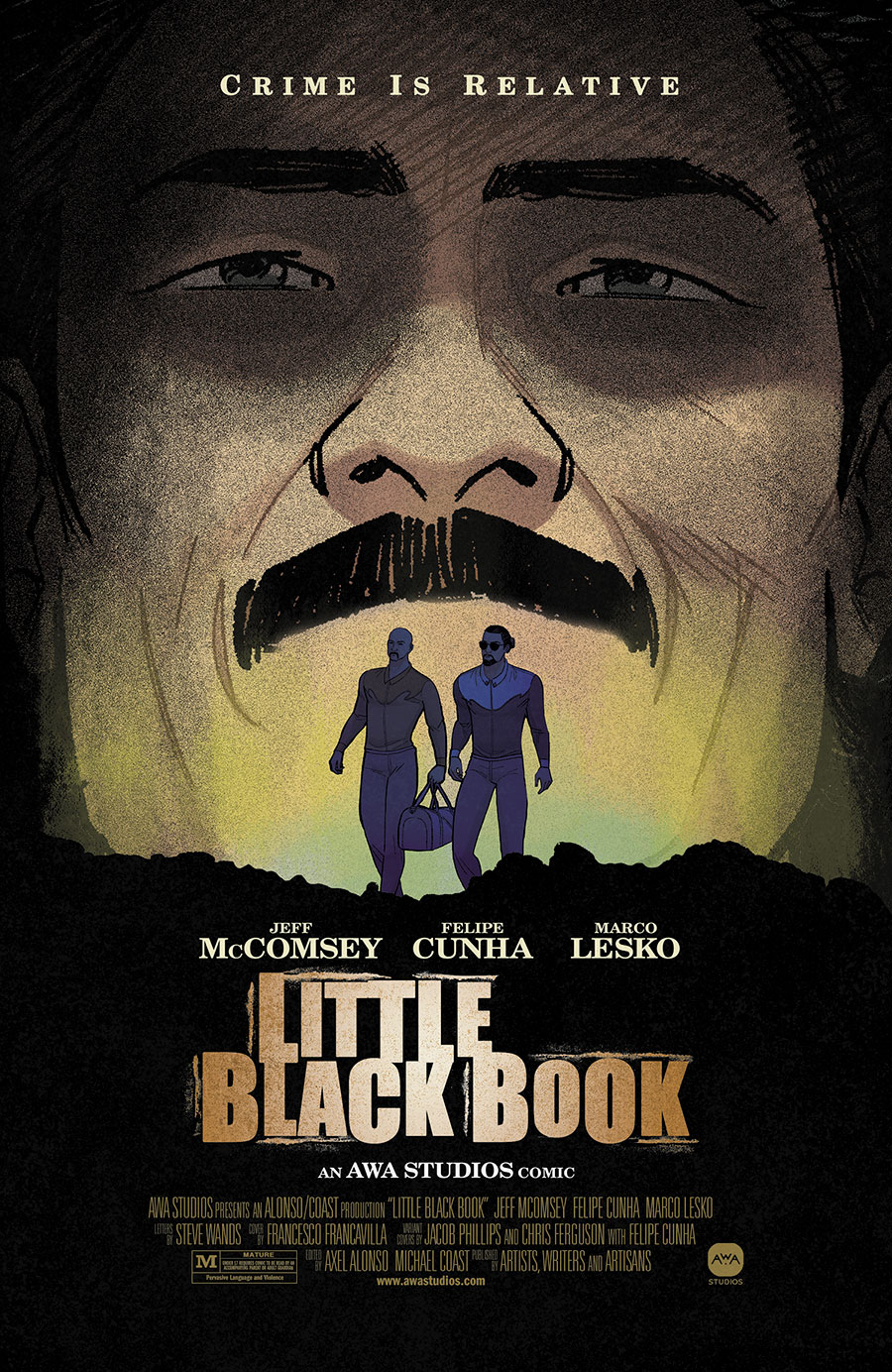Little Black Book #4 Cover C Variant Chris Ferguson & Felipe Cunha Movie Poster Homage Cover