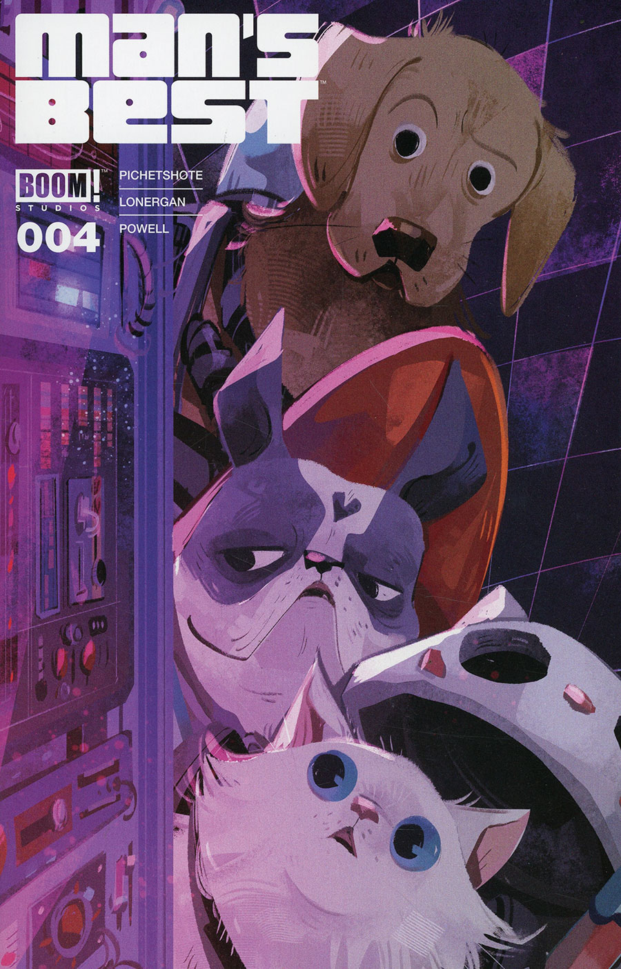 Mans Best #4 Cover B Variant Crystal Kung Cover