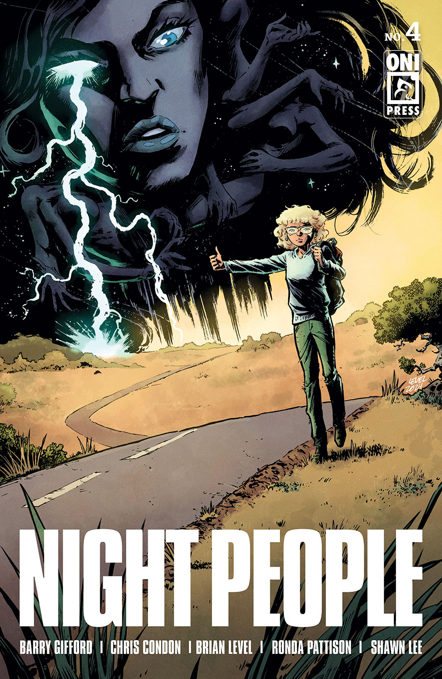 Night People #4 Cover A Regular Brian Level Cover