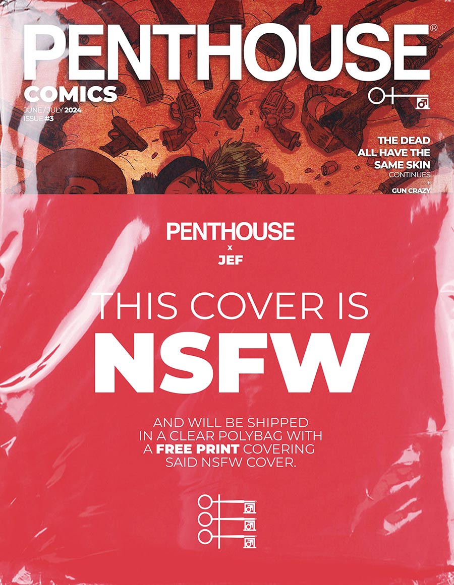 Penthouse Comics #3 Cover D Variant Jef Polybagged Cover With Polybag