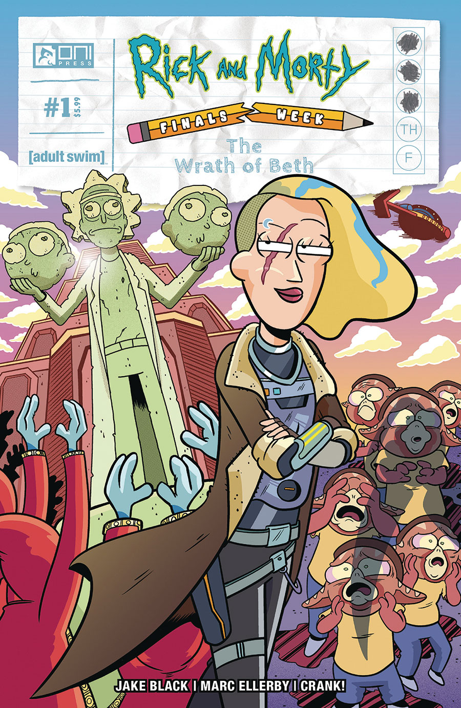Rick And Morty Finals Week Wrath Of Beth #1 (One Shot) Cover A Regular Marc Ellerby Cover