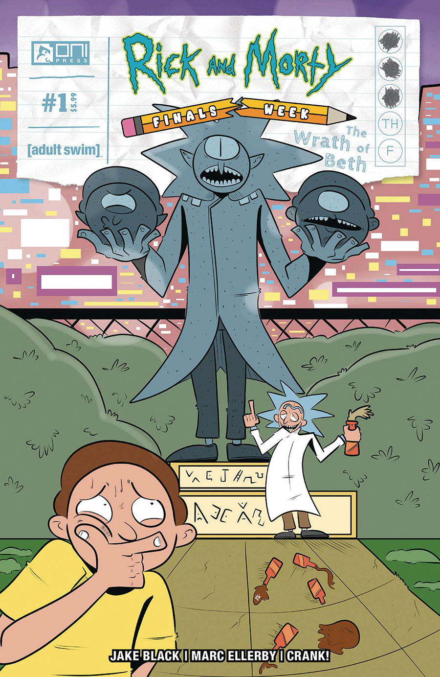 Rick And Morty Finals Week Wrath Of Beth #1 (One Shot) Cover B Variant Lane Lloyd Cover