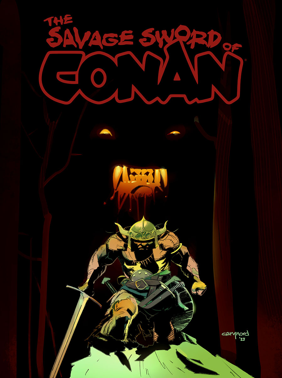 Savage Sword Of Conan Vol 2 #3 Cover B Variant Cary Nord Cover