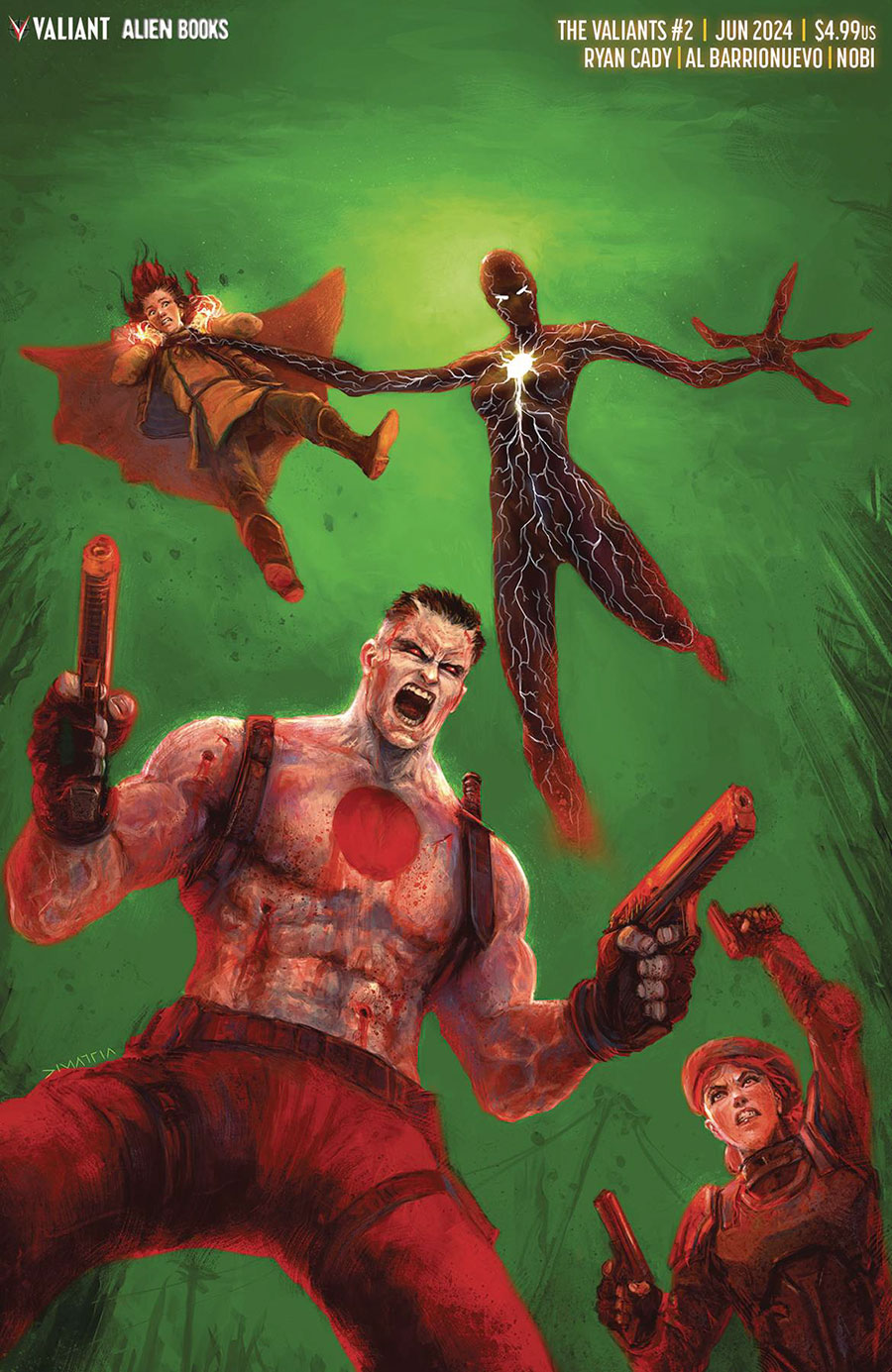 The Valiants #2 Cover C Variant Nico Di Mattia Virgin Cover (Resurgence Of The Valiant Universe Prelude)