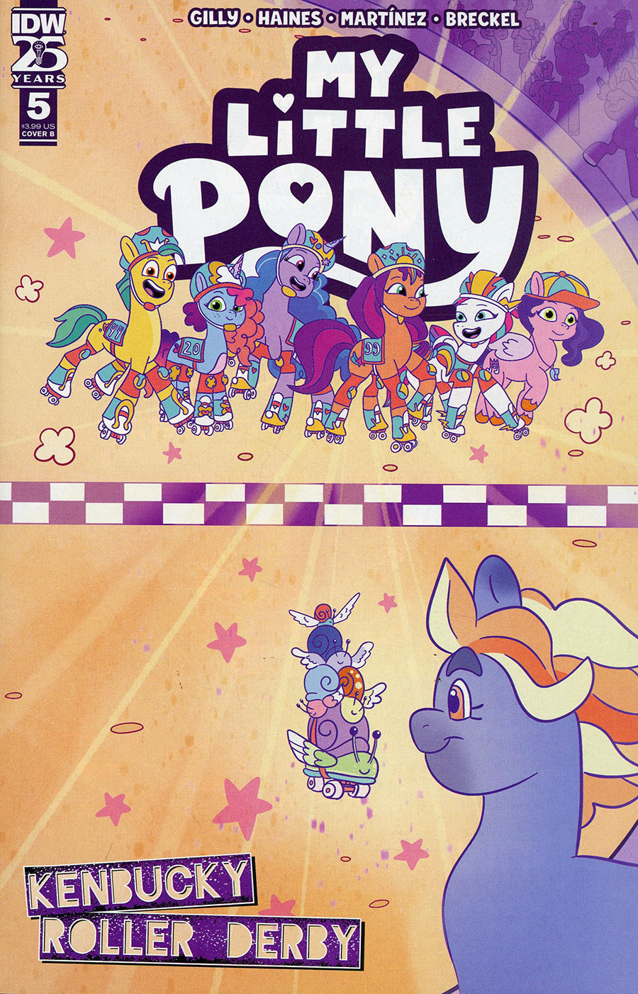 My Little Pony Kenbucky Roller Derby #5 Cover B Variant Ryan Valle Cover