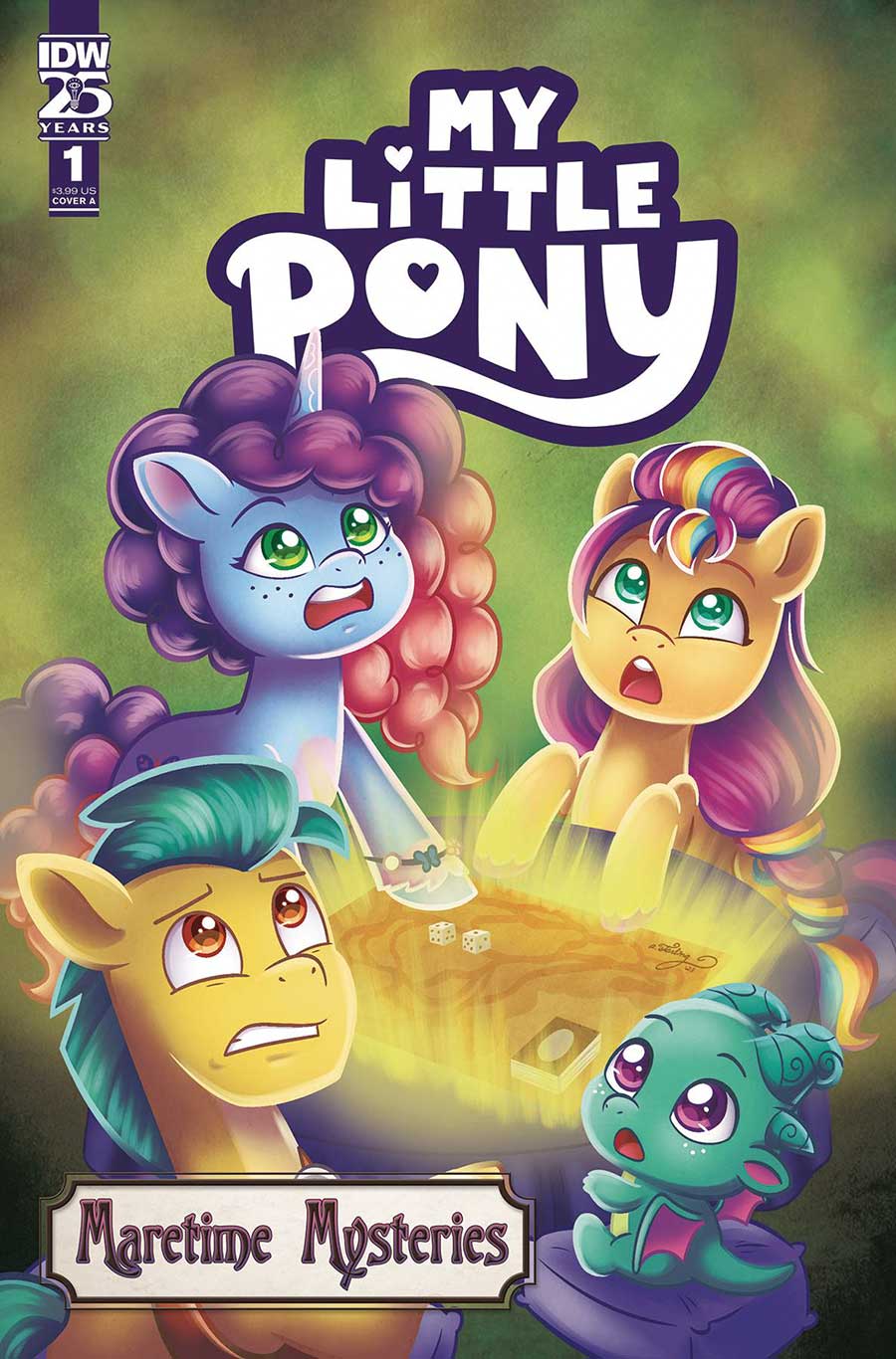 My Little Pony Maretime Mysteries #1 Cover A Regular Abigail Starling Cover