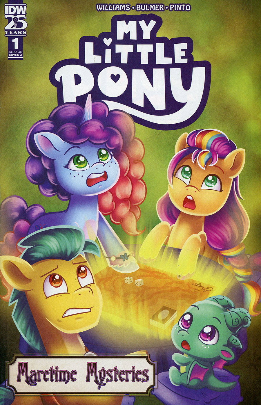 My Little Pony Maretime Mysteries #1 Cover A Regular Abigail Starling Cover