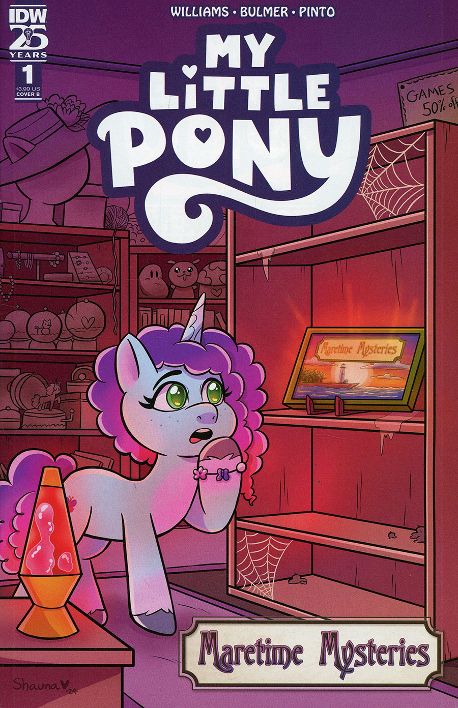 My Little Pony Maretime Mysteries #1 Cover B Variant Shauna Grant Cover