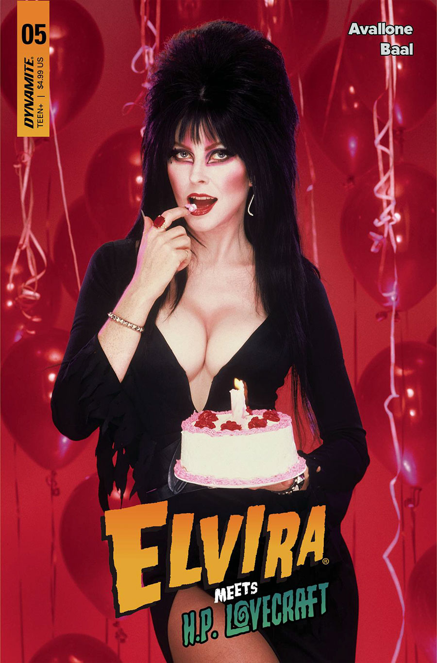 Elvira Meets HP Lovecraft #5 Cover D Variant Elvira Photo Cover