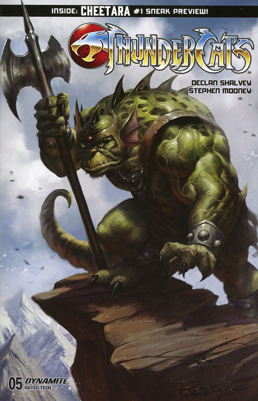 Thundercats Vol 3 #5 Cover B Variant Lucio Parrillo Cover