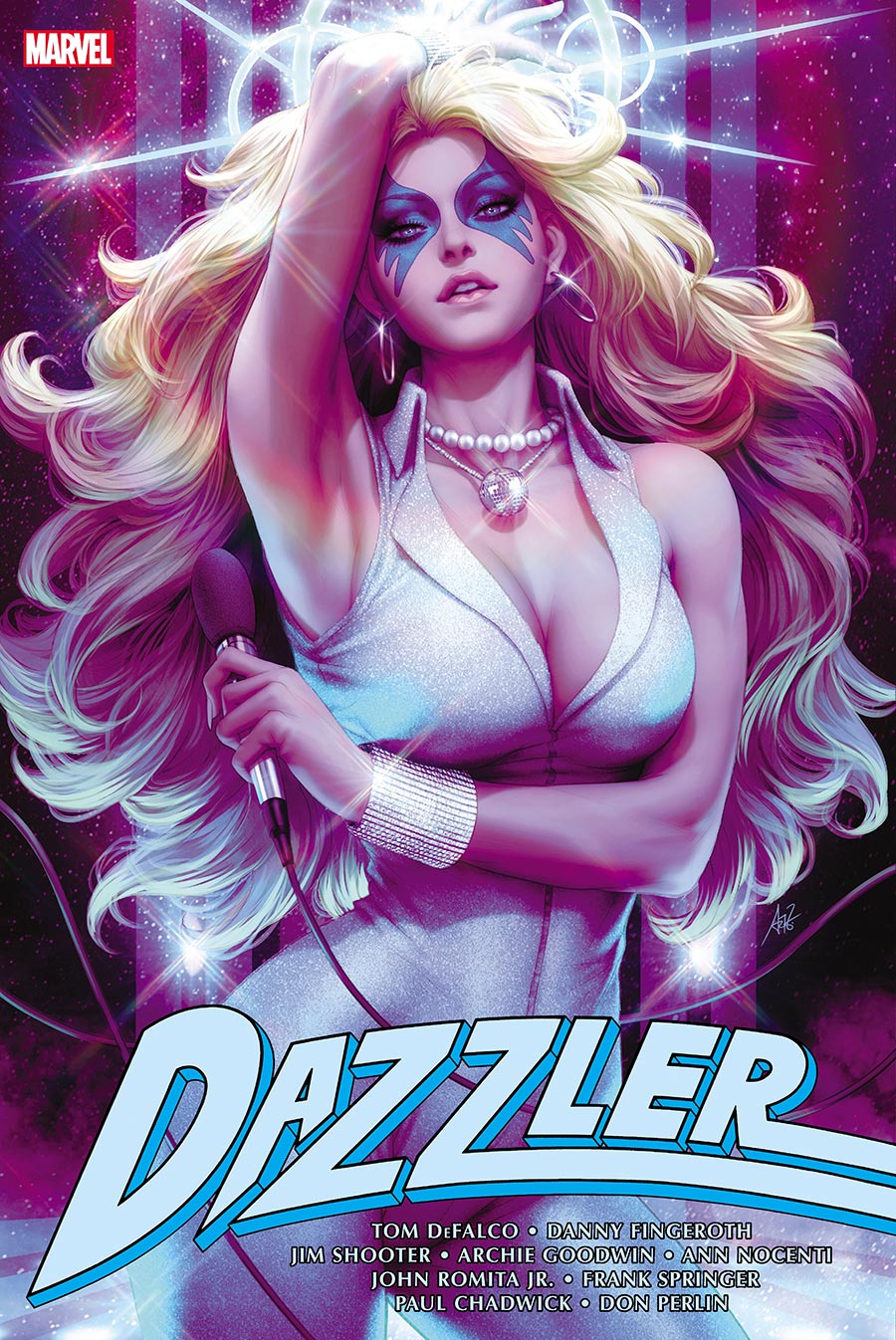 Dazzler Omnibus HC Book Market Stanley Artgerm Lau Cover