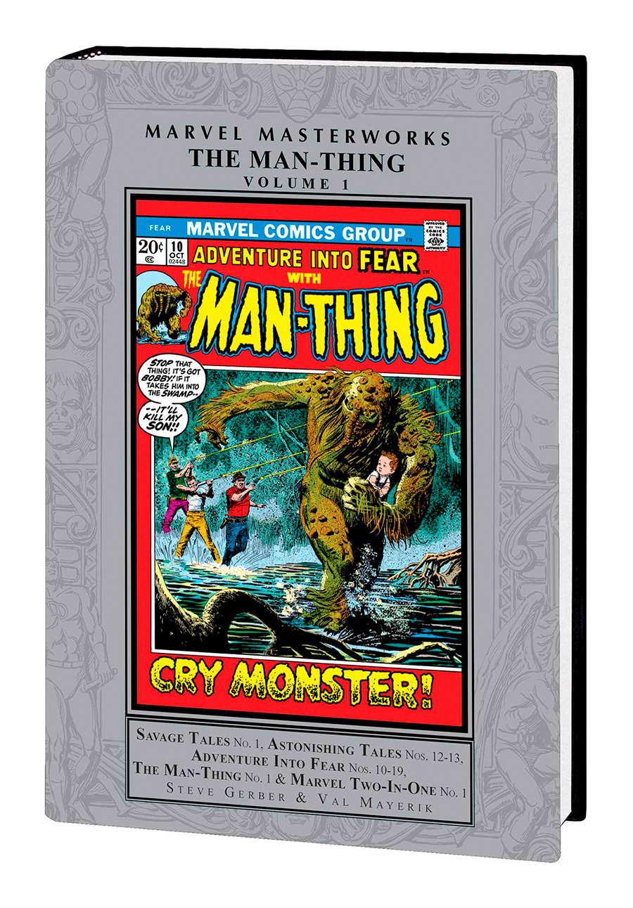 Marvel Masterworks Man-Thing Vol 1 HC Regular Dust Jacket