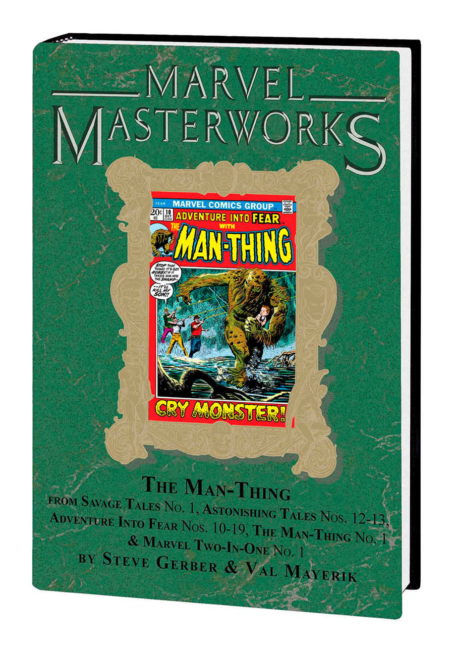 Marvel Masterworks Man-Thing Vol 1 HC Variant Dust Jacket