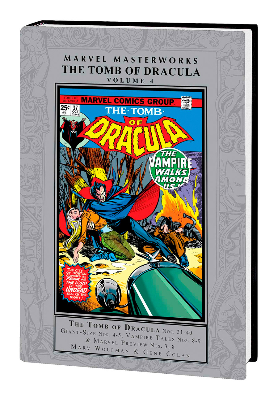 Marvel Masterworks Tomb Of Dracula Vol 4 HC Regular Dust Jacket
