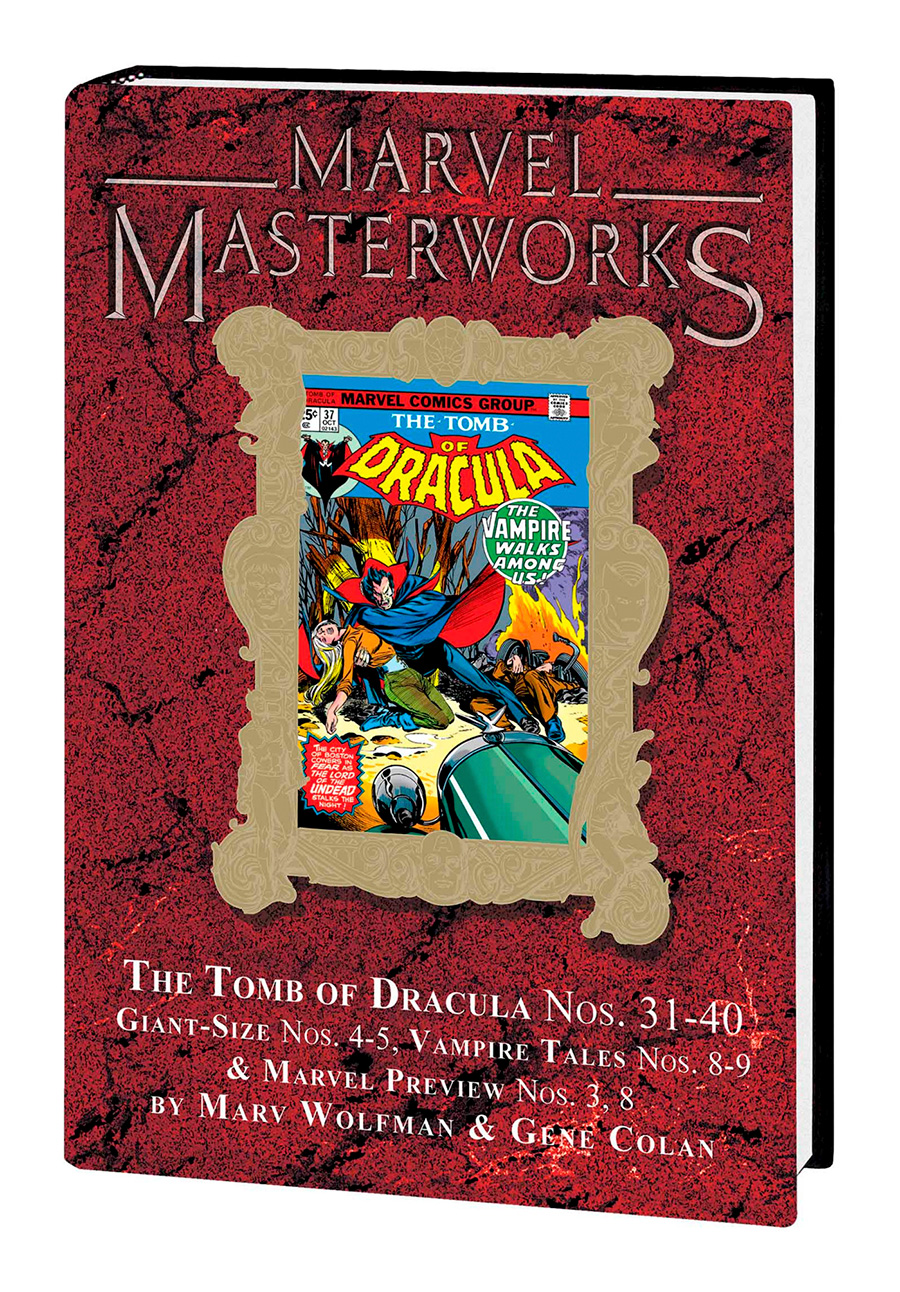Marvel Masterworks Tomb Of Dracula Vol 4 HC Variant Dust Jacket