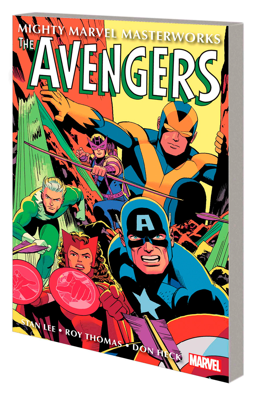Mighty Marvel Masterworks Avengers Vol 4 The Sign Of The Serpent GN Book Market Leonardo Romero Cover
