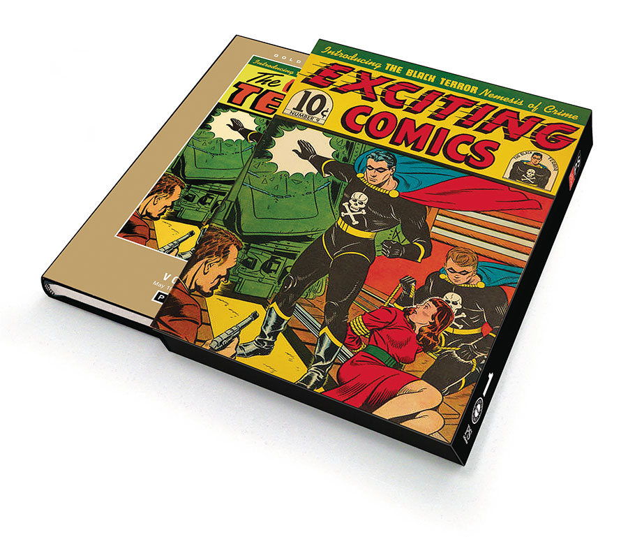 Golden Age Classics Black Terror Vol 1 HC Slipcase Edition