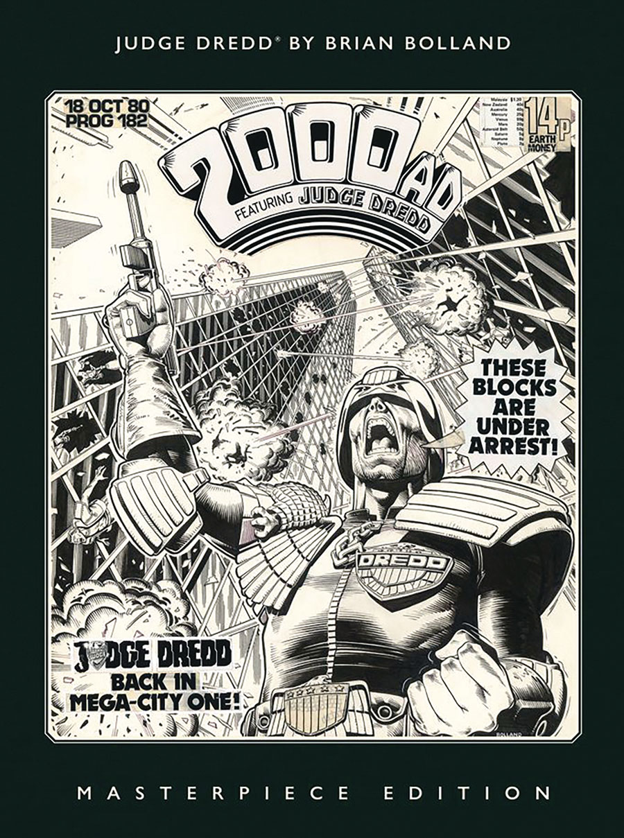 Judge Dredd By Brian Bolland Masterpiece Edition TP