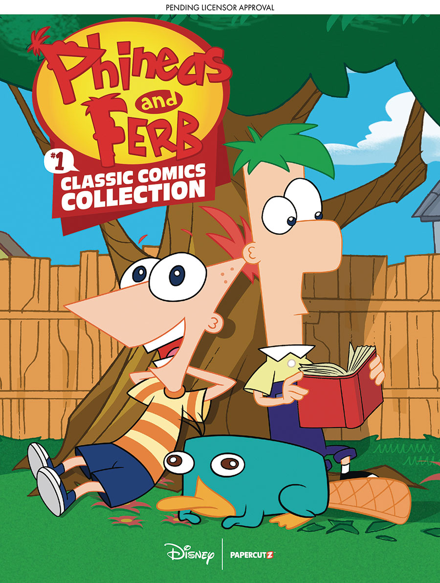 Disney Phineas And Ferb Classic Comics Collection Vol 1 HC