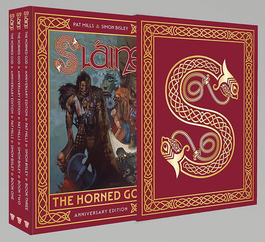Slaine The Horned God Anniversary Edition Previews Exclusive Slipcase Edition HC