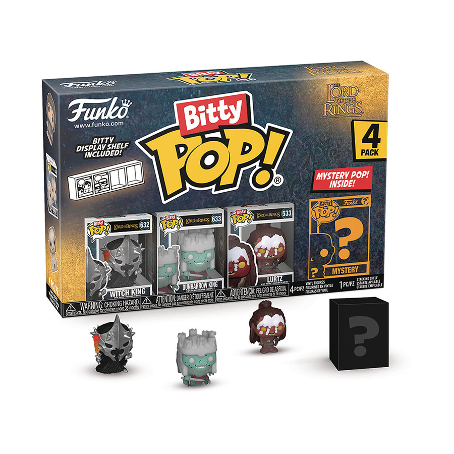 Bitty POP Lord Of The Rings 4-Pack Vinyl Figure - Witch King