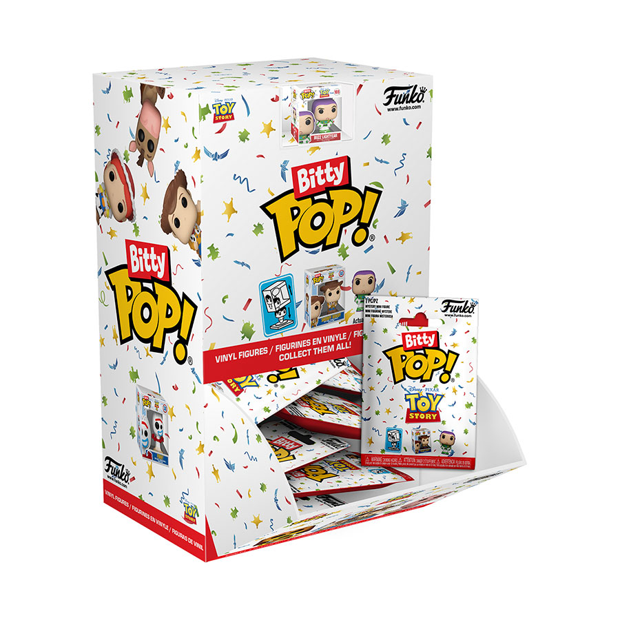 Bitty POP Toy Story Single Mini Figure Blind Mystery Box 36-Piece Display