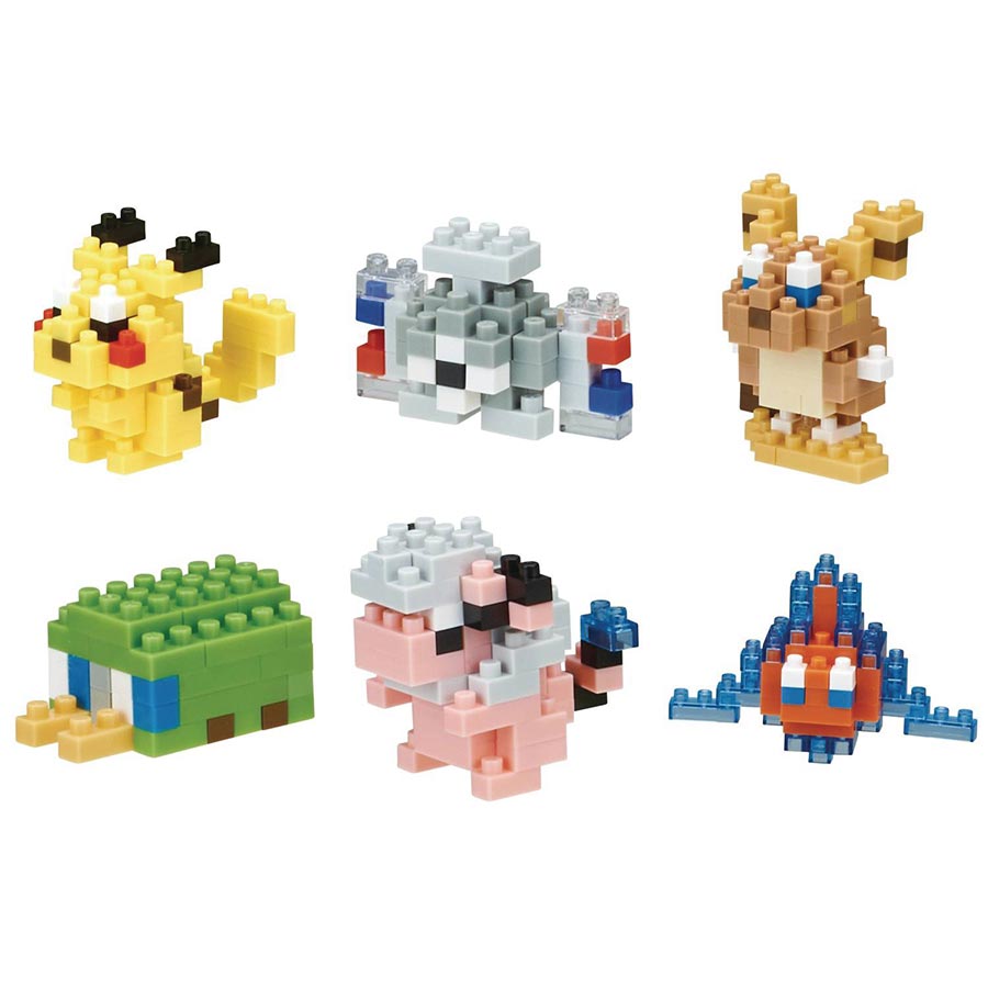 Pokemon Nanoblock Mininano Electric Type 1 Construction Kit Blind Mystery Box