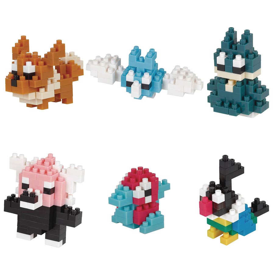 Pokemon Nanoblock Mininano Normal Type 1 Construction Kit Blind Mystery Box