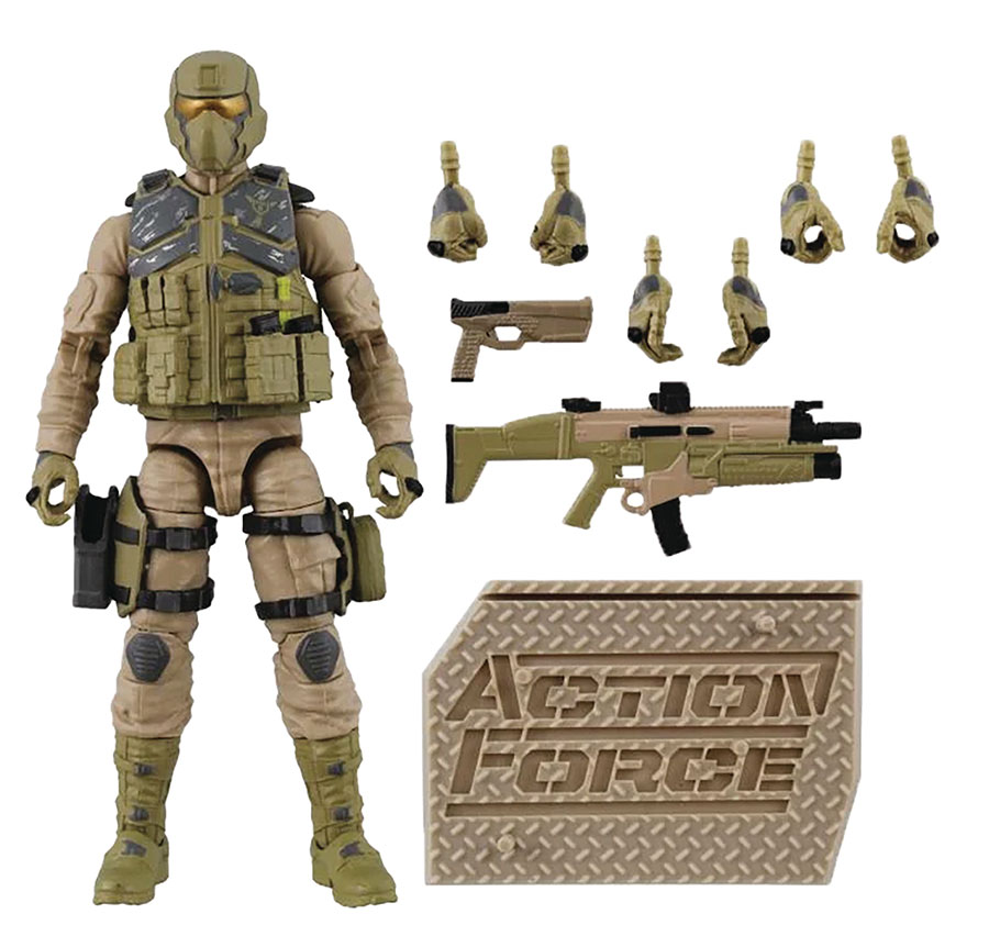 Action Force Series 4 Action Figure - Desert Steel Brigade