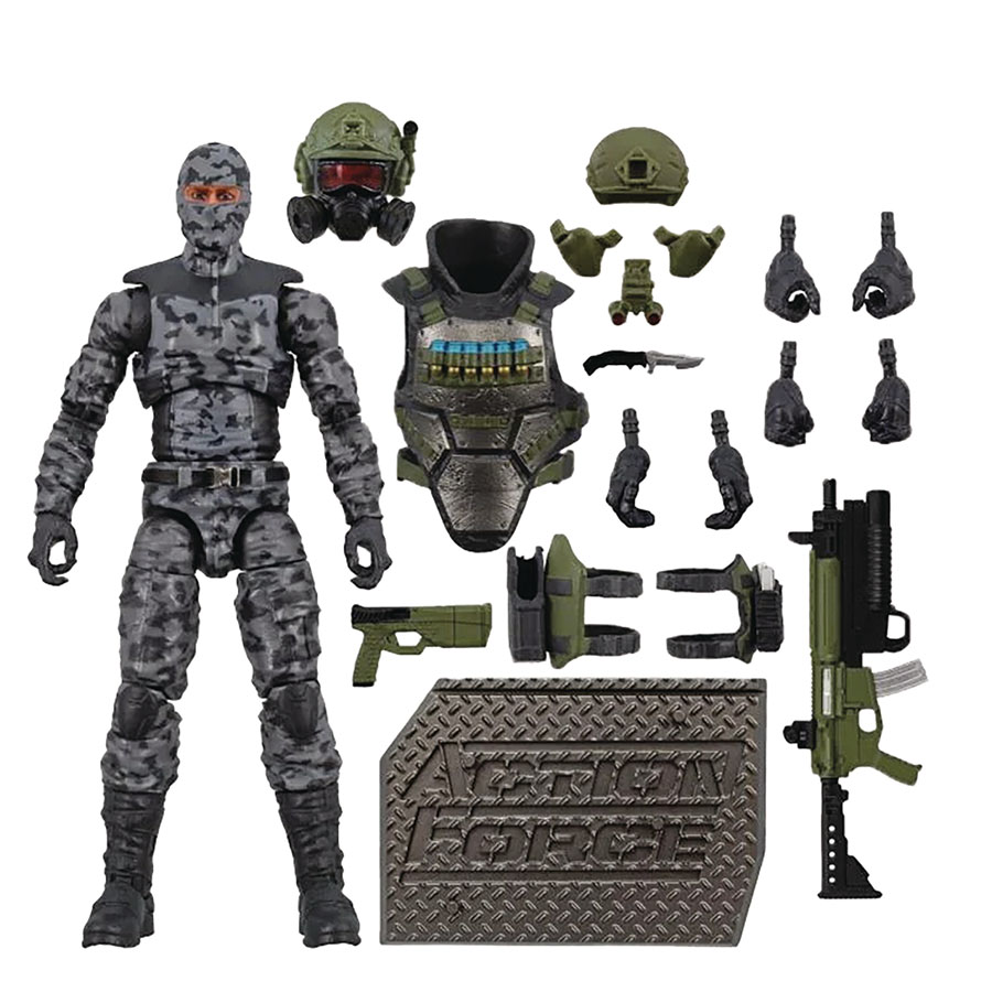 Action Force Series 4 Action Figure - Urban Commando