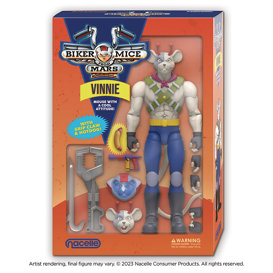Biker Mice From Mars Action Figure - Vinnie