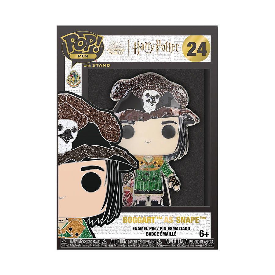 Loungefly POP Pin Harry Potter And The Prisoner Of Azkaban 20th Anniversary Pin - Boggart As Snape