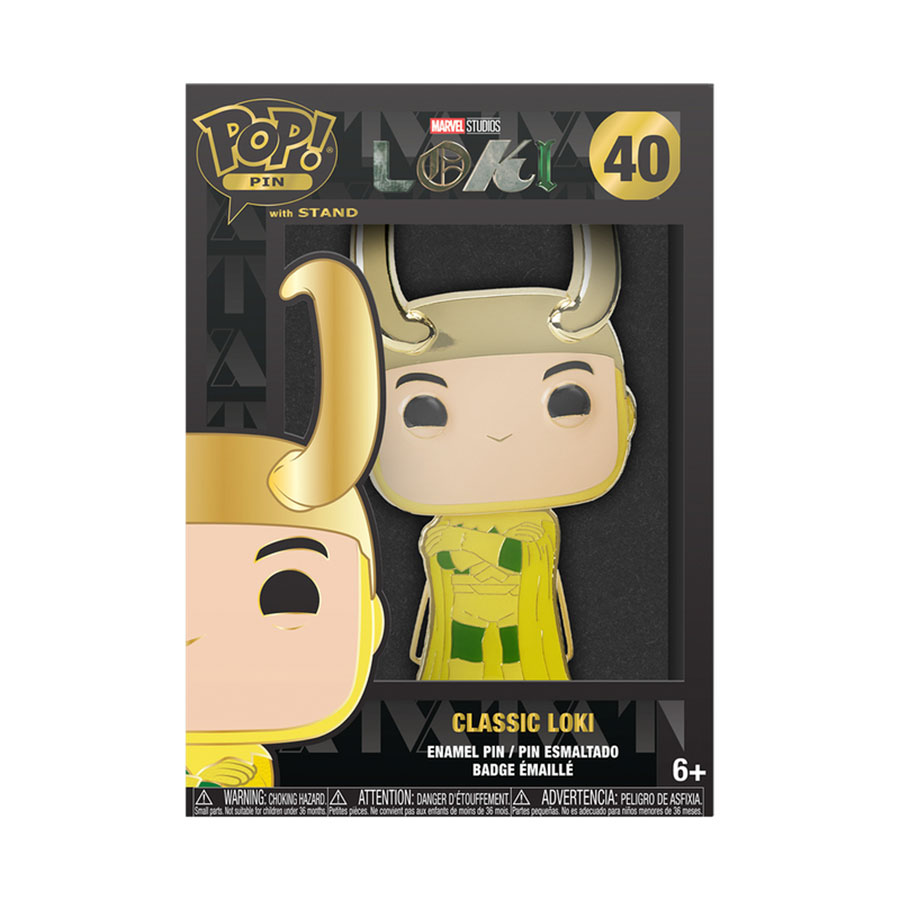 Loungefly POP Pin Marvel Loki Pin - Classic Loki