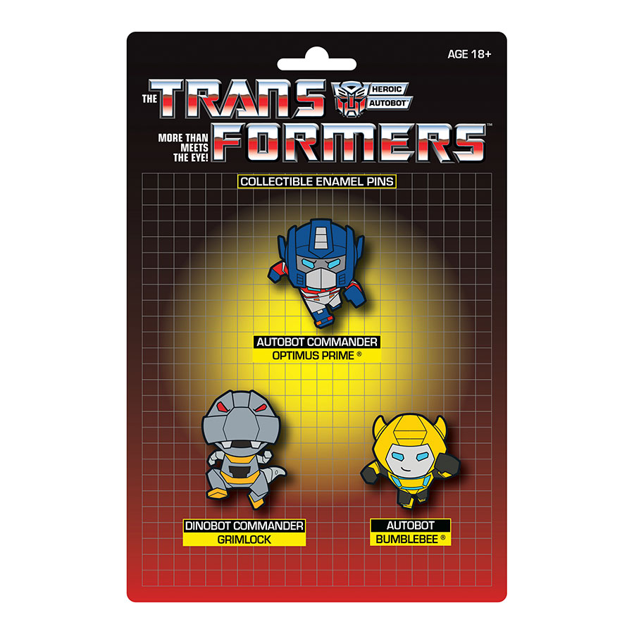 Transformers Kawaii Pin Set - Autobots
