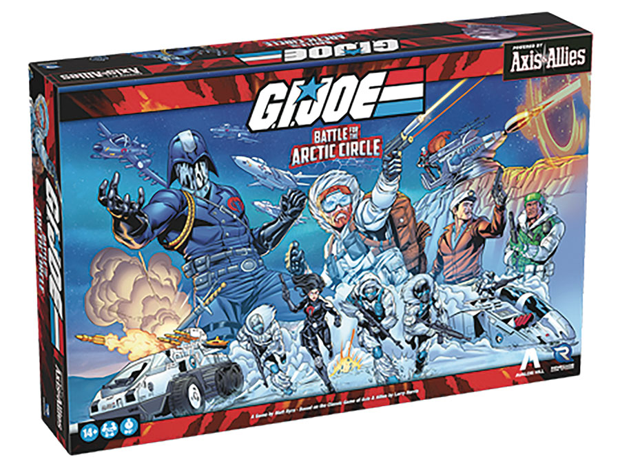 GI Joe Axis & Allies Battle For The Arctic Circle Board Game