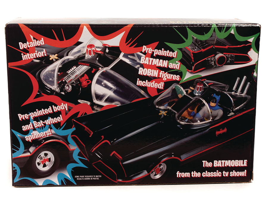 Batman 1966 Batmobile 1/25 Scale Polar Lights Snap Model Kit