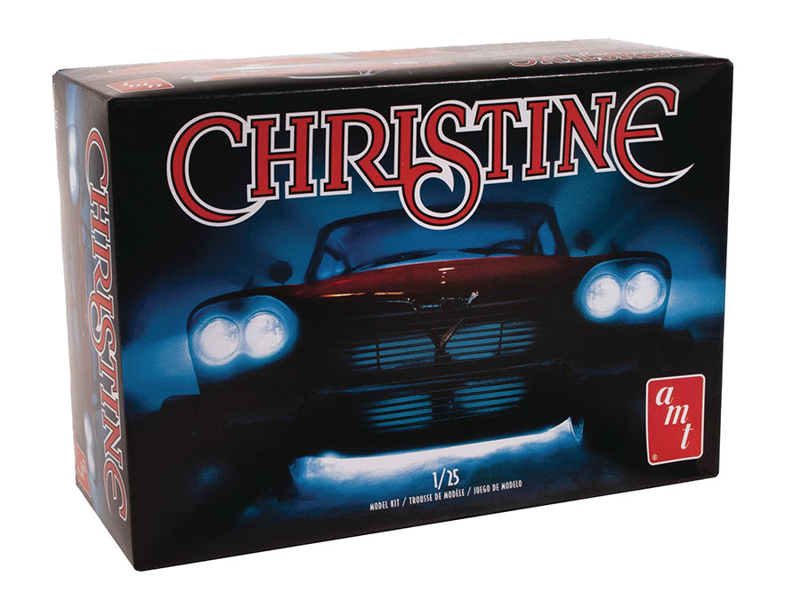 Christine 1958 Plymouth Belvedere Red 1/25 Scale AMT Model Kit