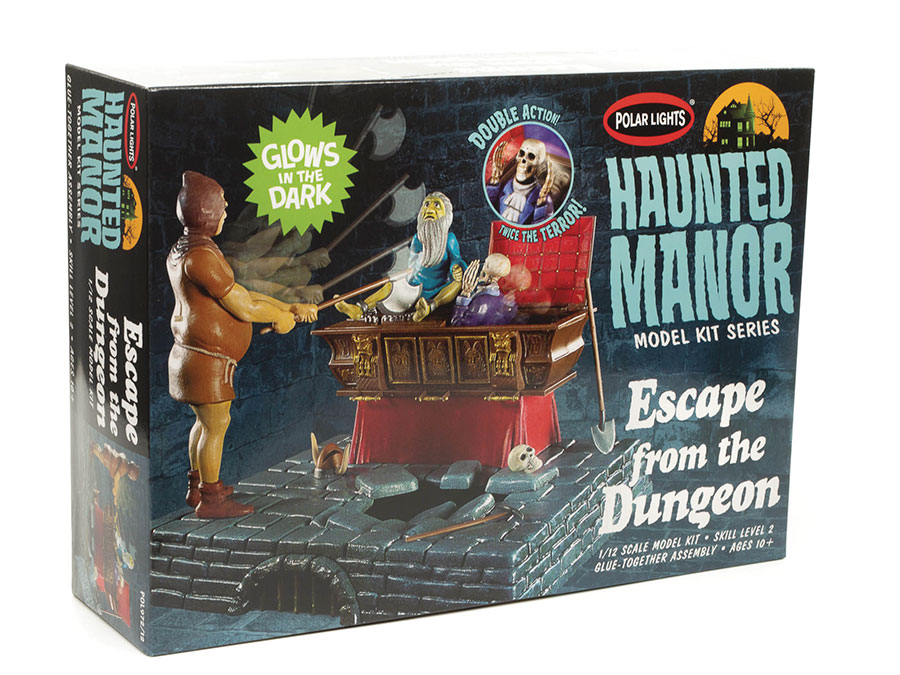 Haunted Manor Escape From The Dungeon 1/12 Scale Polar Lights Model Kit