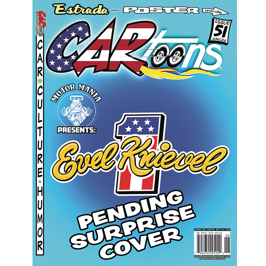 Cartoons Magazine #51 Featuring Evel Knievel