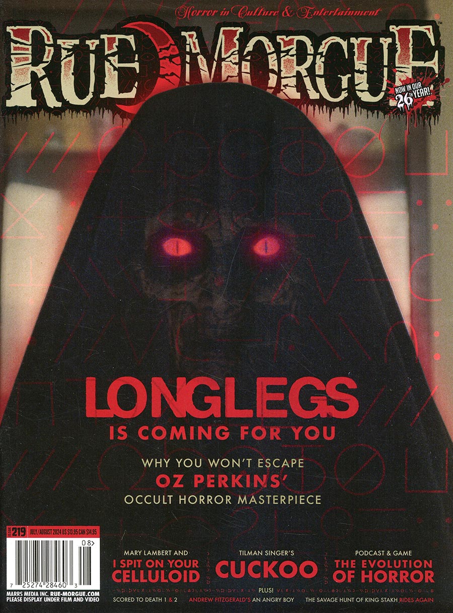 Rue Morgue Magazine #219 July / August 2024