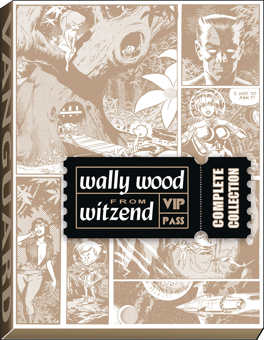 Complete Wally Wood From Witzend HC Previews Exclusive Deluxe Slipcase Edition