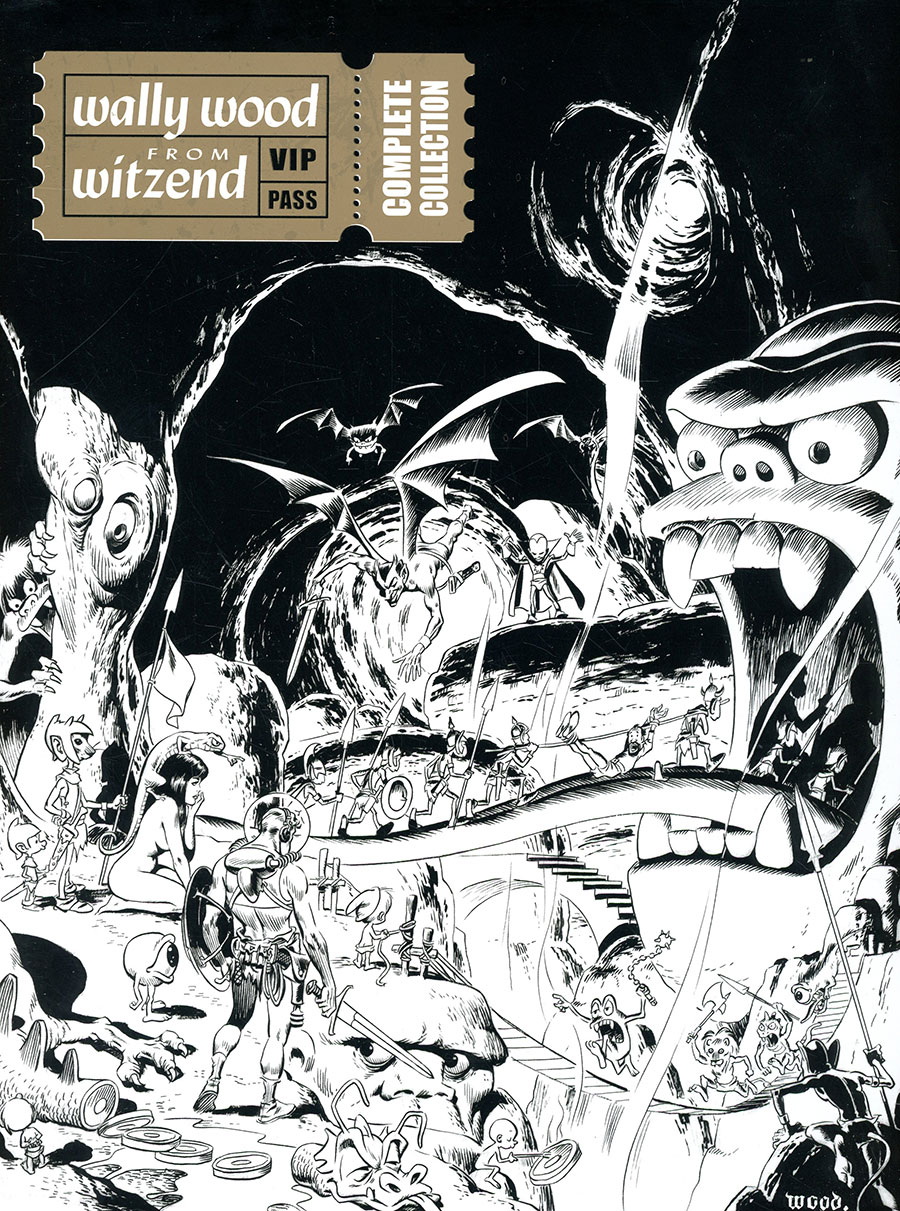 Complete Wally Wood From Witzend HC Previews Exclusive Deluxe Slipcase Edition