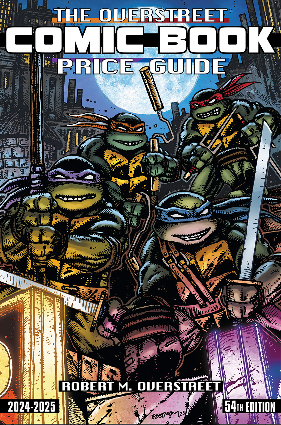 Overstreet Comic Book Price Guide Vol 54 HC Teenage Mutant Ninja