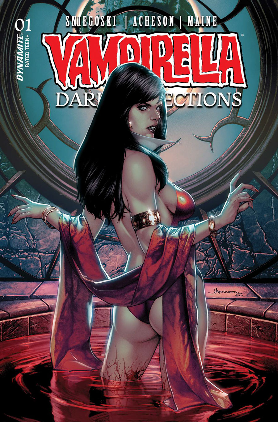 Vampirella Dark Reflections #1 Cover O Incentive Jay Anacleto Foil Cover