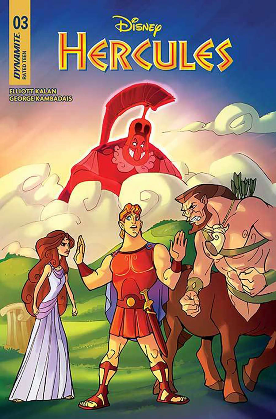 Disney Hercules #3 Cover H Incentive Matteo Lolli Foil Cover