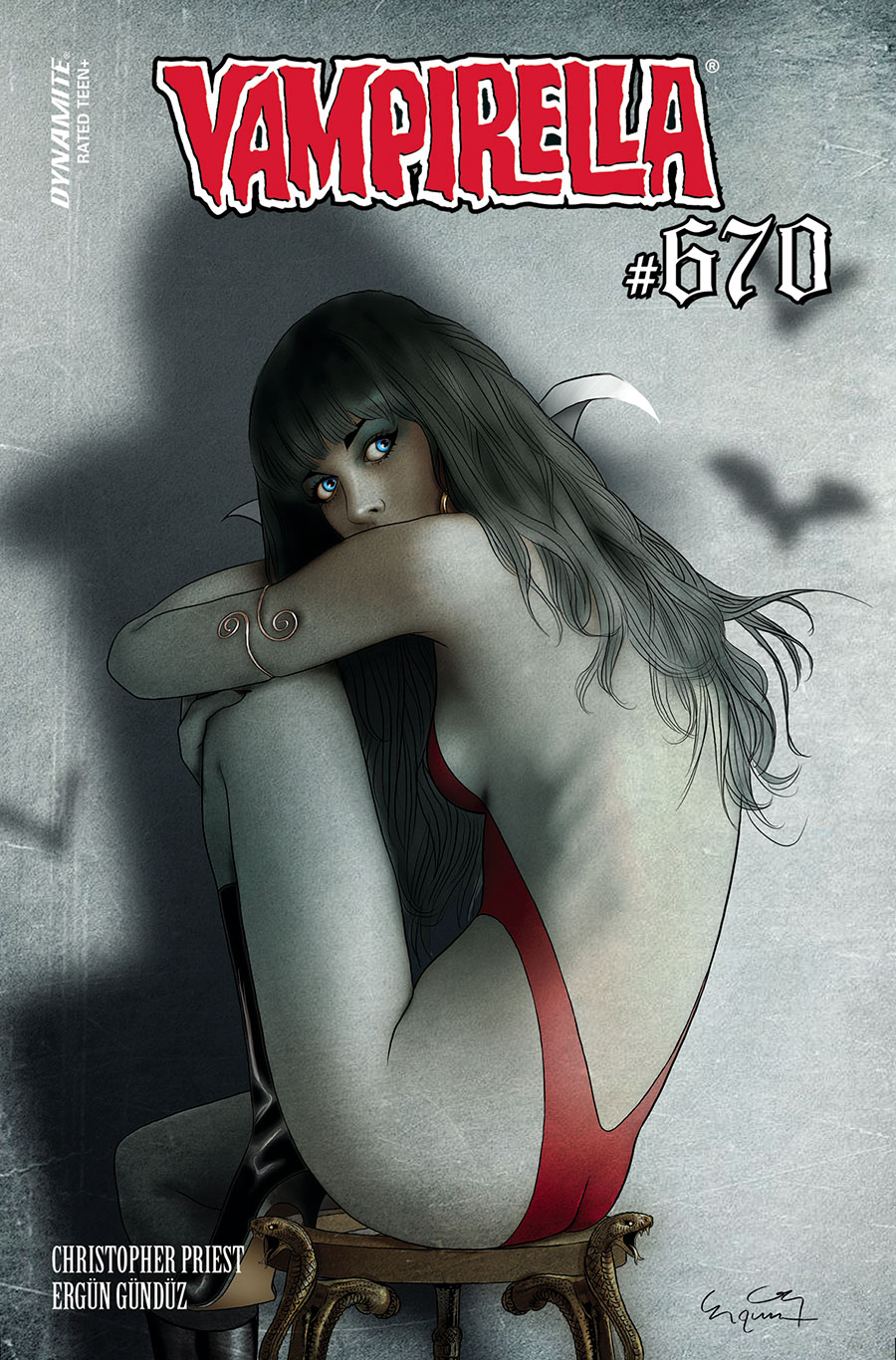 Vampirella Vol 8 #670 Cover F Incentive Ergun Gunduz Variant Cover