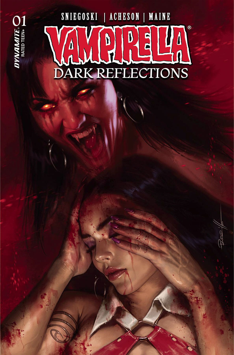 Vampirella Dark Reflections #1 Cover F Limited Edition Lucio Parrillo Foil Cover