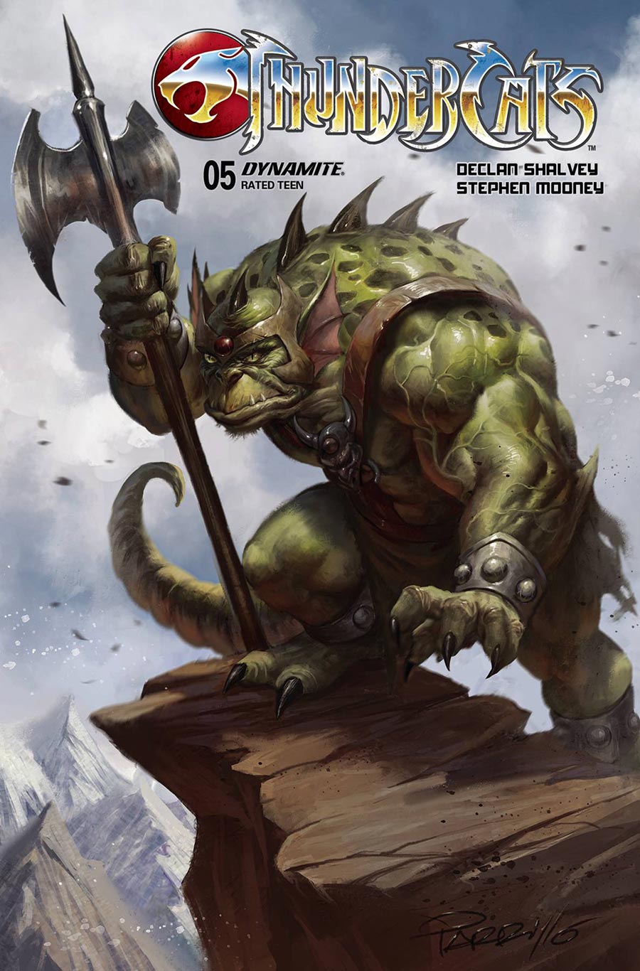 Thundercats Vol 3 #5 Cover G Lucio Parrillo Foil Cover