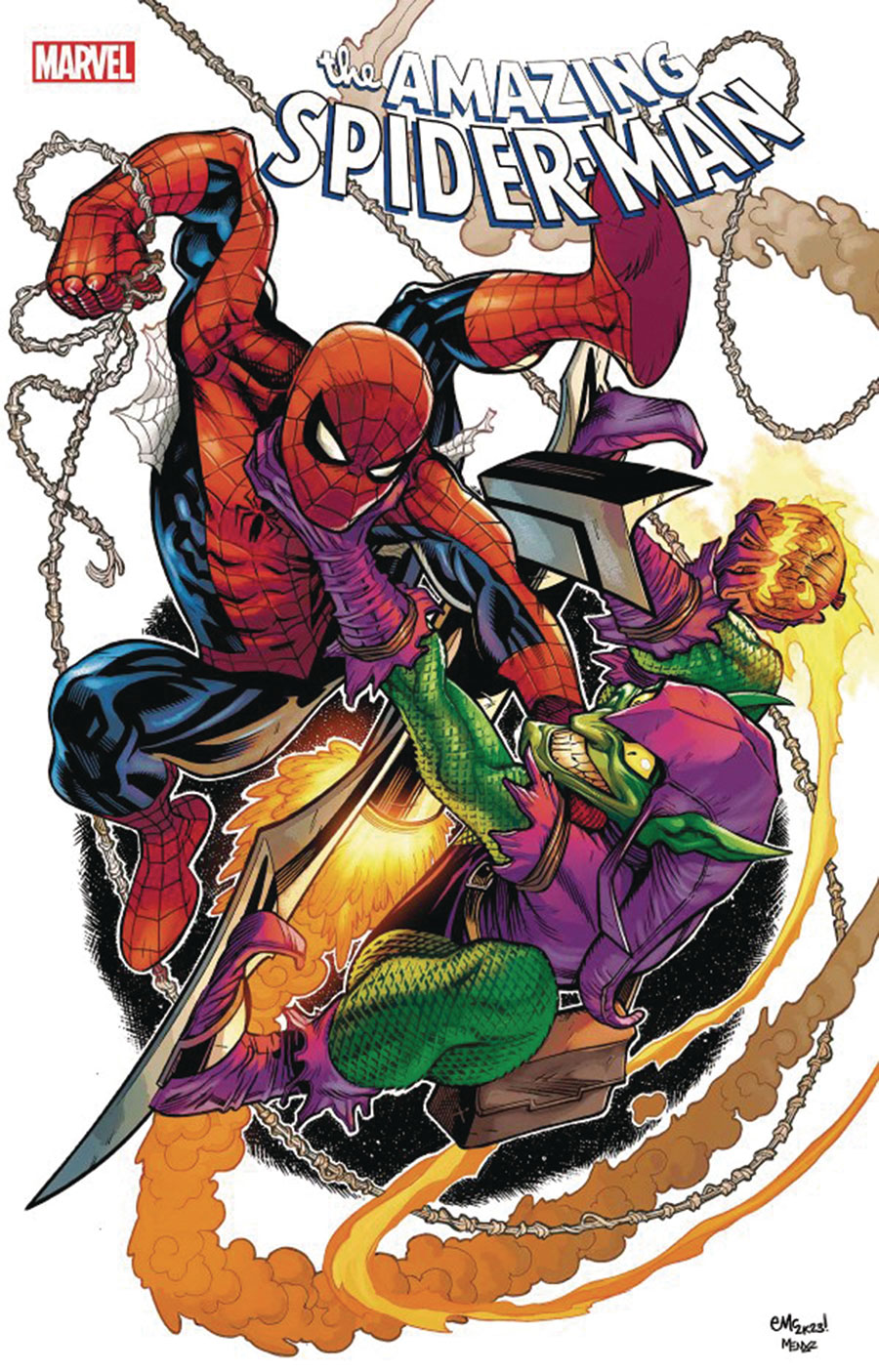 Amazing Spider-Man Vol 6 #50 Cover I DF Silver Signature Series Signed By Terry Dodson & Rachel Dodson